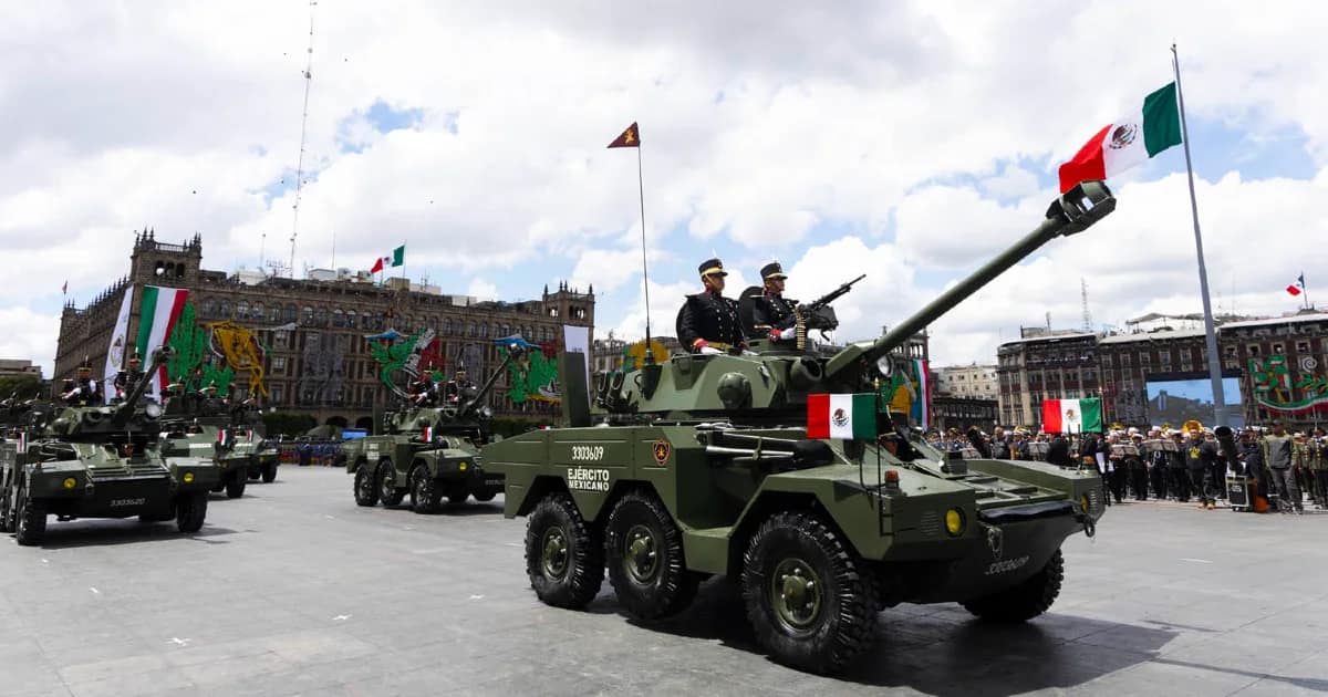 Desfile militar del 16 de septiembre de 2025 en imágenes